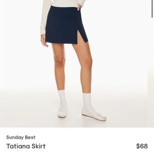 Aritzia Sunday Best Tatiana Skirt Size 4